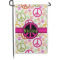 Peace Sign Garden Flag (Personalized)