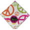 Peace Sign Cloth Dinner Napkin - Single w/ Name or Text