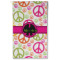 Peace Sign Golf Towel - Poly-Cotton Blend w/ Name or Text