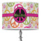 Peace Sign Drum Lamp Shade (Personalized)