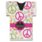Peace Sign Jersey Bottle Cooler (Personalized)