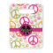 Peace Sign Rectangular Trivet with Handle (Personalized)