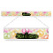 Peace Sign Plastic Ruler - 12" (Personalized)