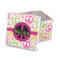 Peace Sign Gift Box with Lid - Canvas Wrapped (Personalized)