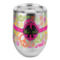 Peace Sign Stemless Wine Tumbler - Full Print (Personalized)