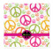Peace Sign Microfiber Dish Rag (Personalized)