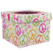 Peace Sign Gift Box with Lid - Canvas Wrapped - XX-Large (Personalized)