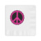 Peace Sign Coined Cocktail Napkins