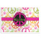 Peace Sign Disposable Paper Placemats (Personalized)