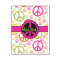 Peace Sign Wood Print - 11x14 (Personalized)