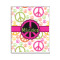 Peace Sign Wood Print - 20x24 (Personalized)