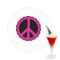 Peace Sign Printed Drink Topper -  2.5"