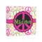 Peace Sign Canvas Print - 8x8 (Personalized)