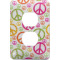 Peace Sign Electric Outlet Plate