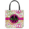 Peace Sign Canvas Tote Bag (Personalized)