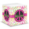 Peace Sign Sticky Note Cube (Personalized)