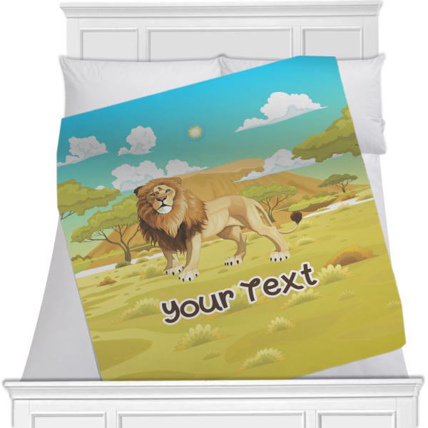 Custom Design Your Own Minky Blanket - Toddler / Throw - 60" x 50" - Single-Sided