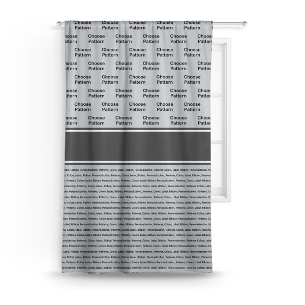 Custom Design Your Own Curtain - 50" x 84" Panel