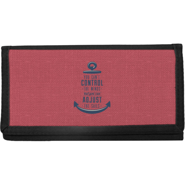 Custom Design Your Own Canvas Checkbook Cover