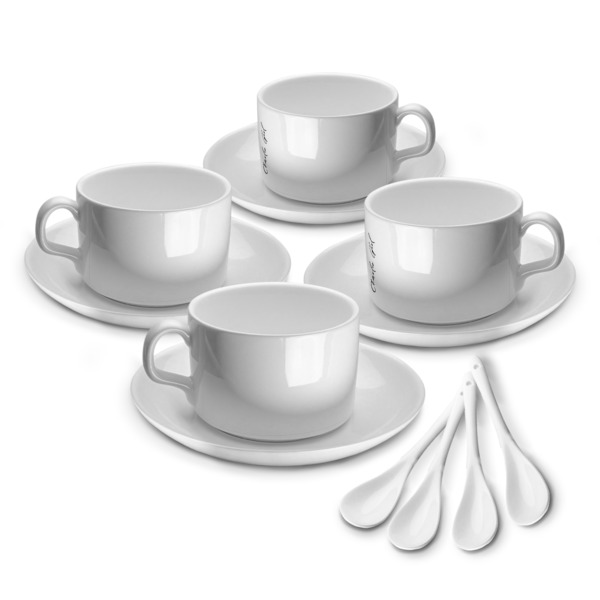 Custom Design - Tea Cup - Set of 4