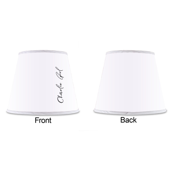 Custom Design - Poly Film Empire Lampshade - Approval