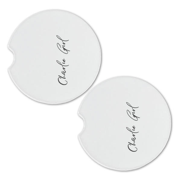 Custom Design - Sandstone Car Coasters - Set of 2