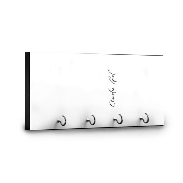 Custom Design - Key Hanger - Front View with Hooks