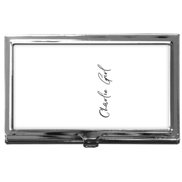 Custom Design Your Own Business Card Case