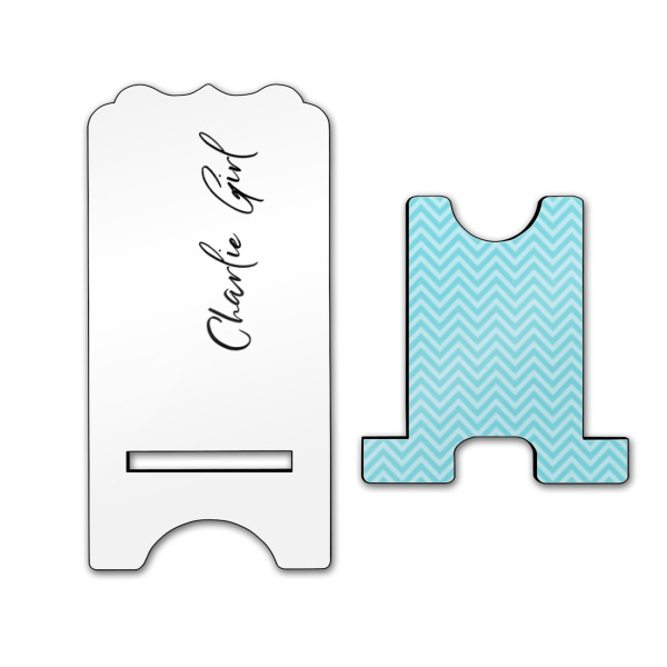 Custom Design - Stylized Phone Stand - Front & Back - Large