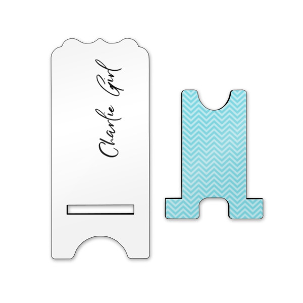 Custom Design - Stylized Phone Stand - Front & Back - Small