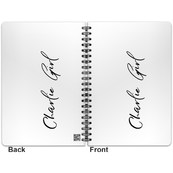 Custom Design - Spiral Journal 7 x 10 - Apvl