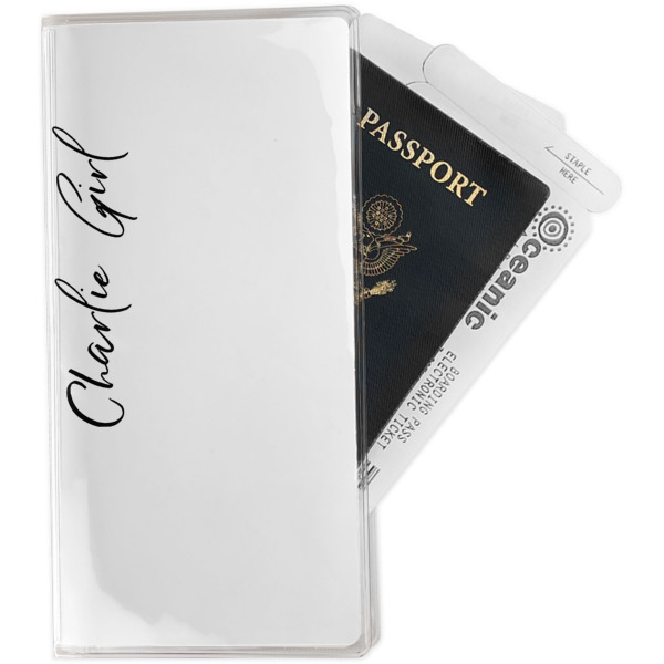 Custom Design Your Own Travel Document Holder