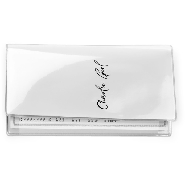 Custom Design Your Own Vinyl Checkbook Cover