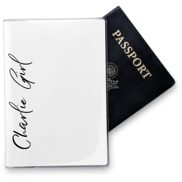 Custom Design Your Own Passport Holder - Vinyl Cover