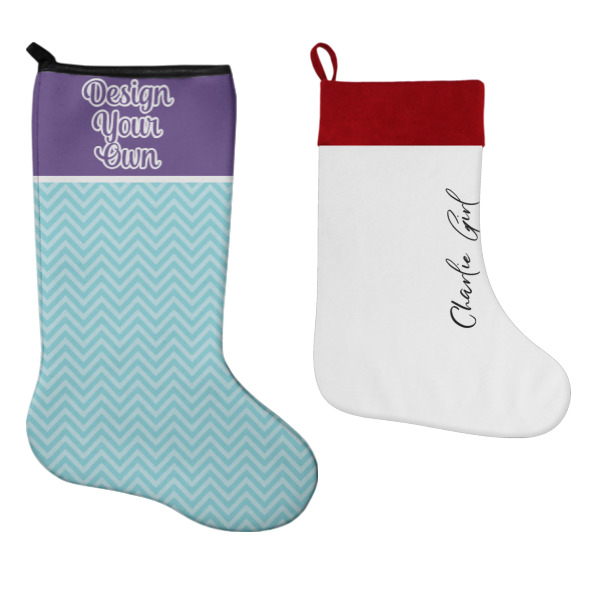 Custom Design - Stockings - Side by Side compare