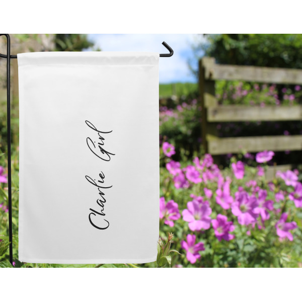 Custom Design - Garden Flag - Outside In Flowers