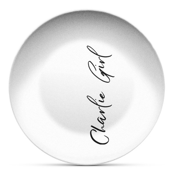 Custom Design Your Own Microwave Safe Plastic Plate - Composite Polymer