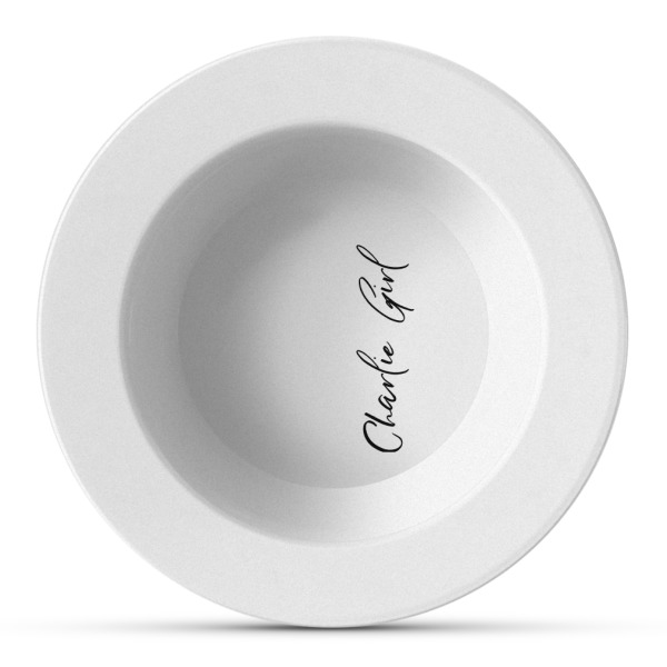 Custom Design Your Own Plastic Bowl - Microwave Safe - Composite Polymer