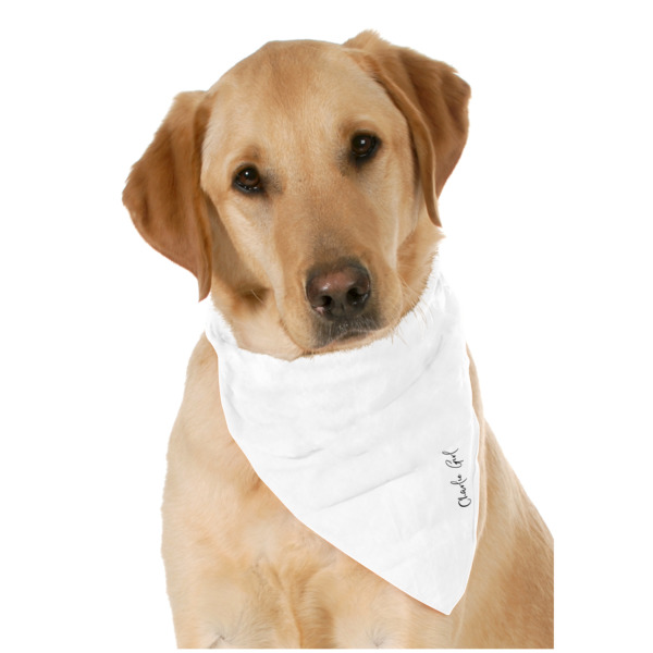 Custom Design Your Own Dog Bandana Scarf