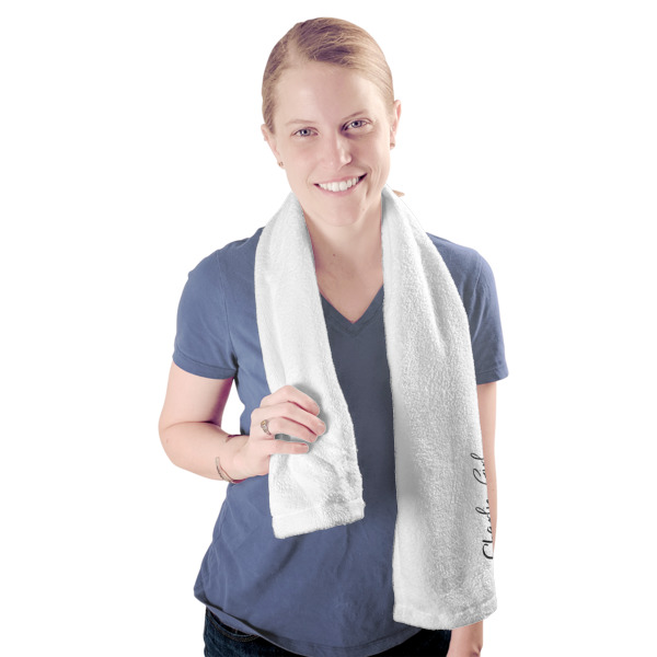 Custom Design - Sport Towel - Exercise use - Model