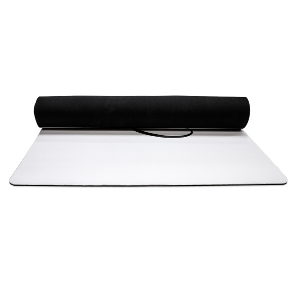 Custom Design - Yoga Mat Rolled up Black Rubber Backing