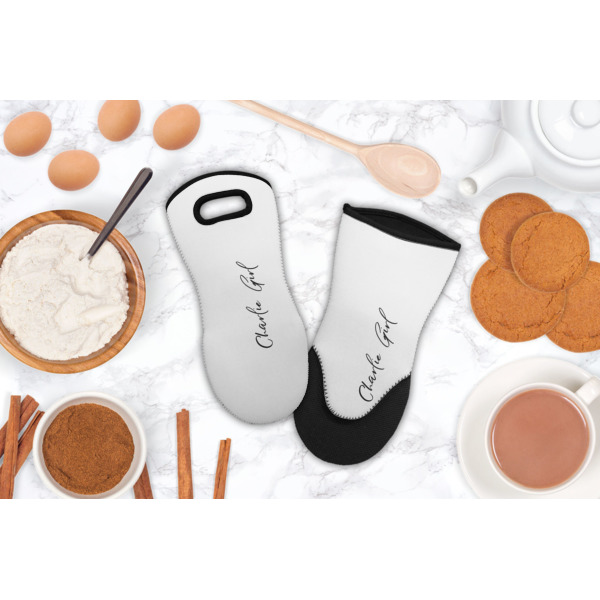 Custom Design - Neoprene Oven Mitt - Lifestyle Image