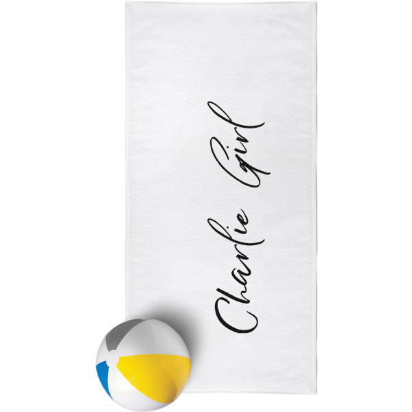 Custom Design Your Own Beach Towel