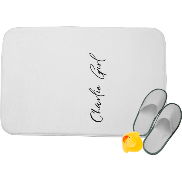 Custom Design Your Own Memory Foam Bath Mat