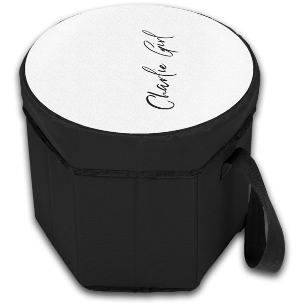 Custom Design - Collapsible Personalized Cooler & Seat (Closed)