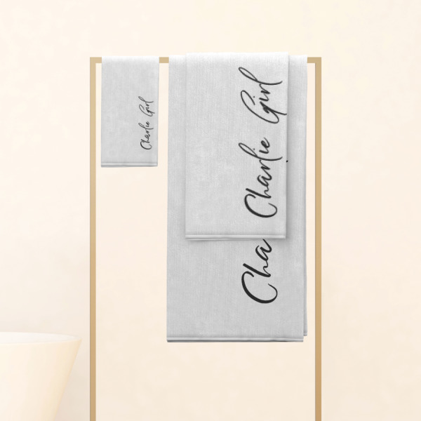 Custom Design - Personalized Towel Set