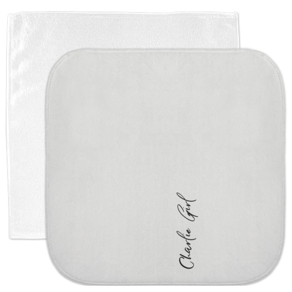 Custom Design Your Own Facecloth / Wash Cloth