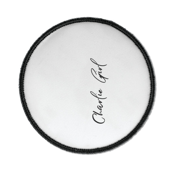 Custom Design - Iron On Patch - Round - Front
