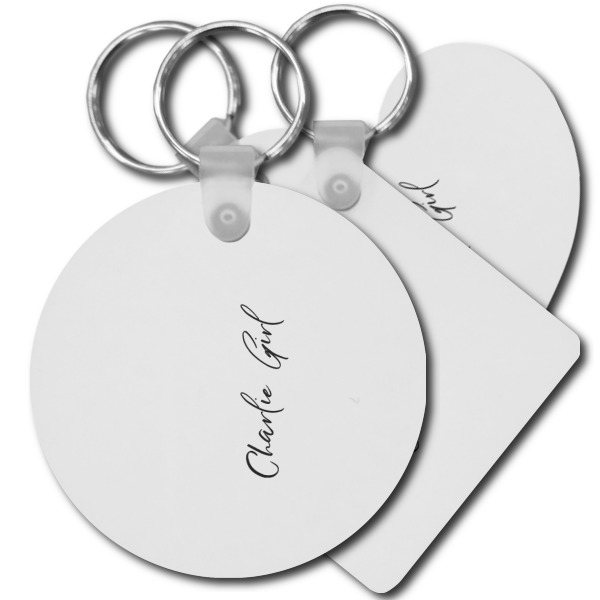 Custom Design Your Own Plastic Keychain