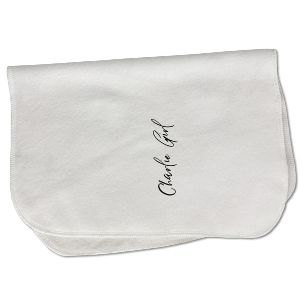 Custom Design Your Own Burp Cloth - Fleece - Single